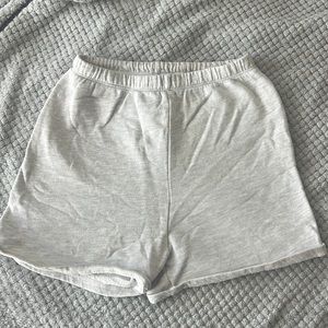 Joah brown shorts (fitted sweat shorts)